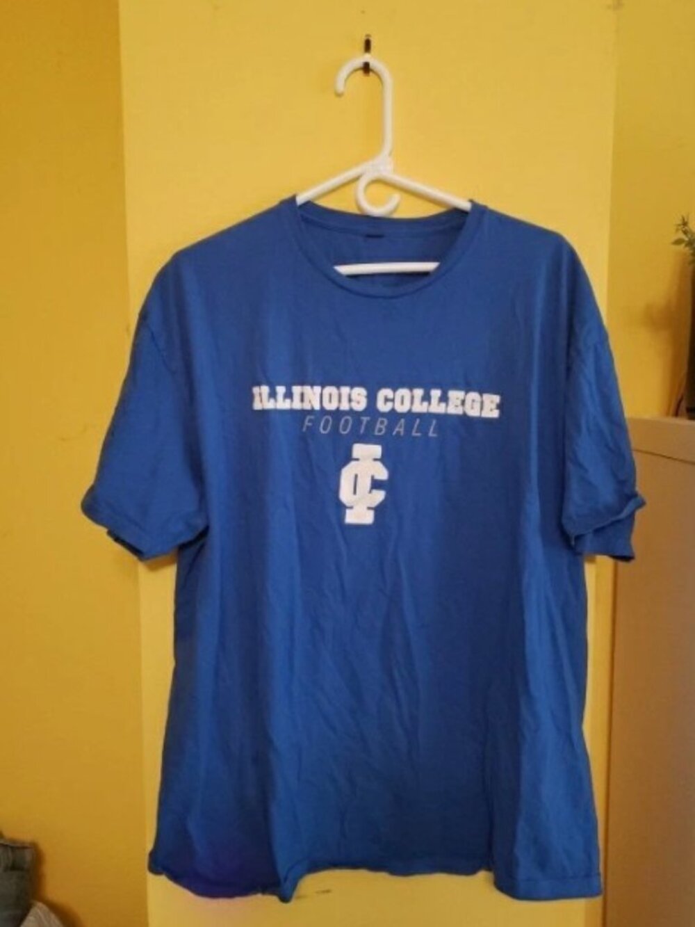 Illinois College Blueboys FOOTBALL BLUE T-Shirt - 2X